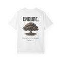ALTRD- Endure Tree T-Shirt — "ENDURE." Inspirational Scripture Tee (James 1:12)