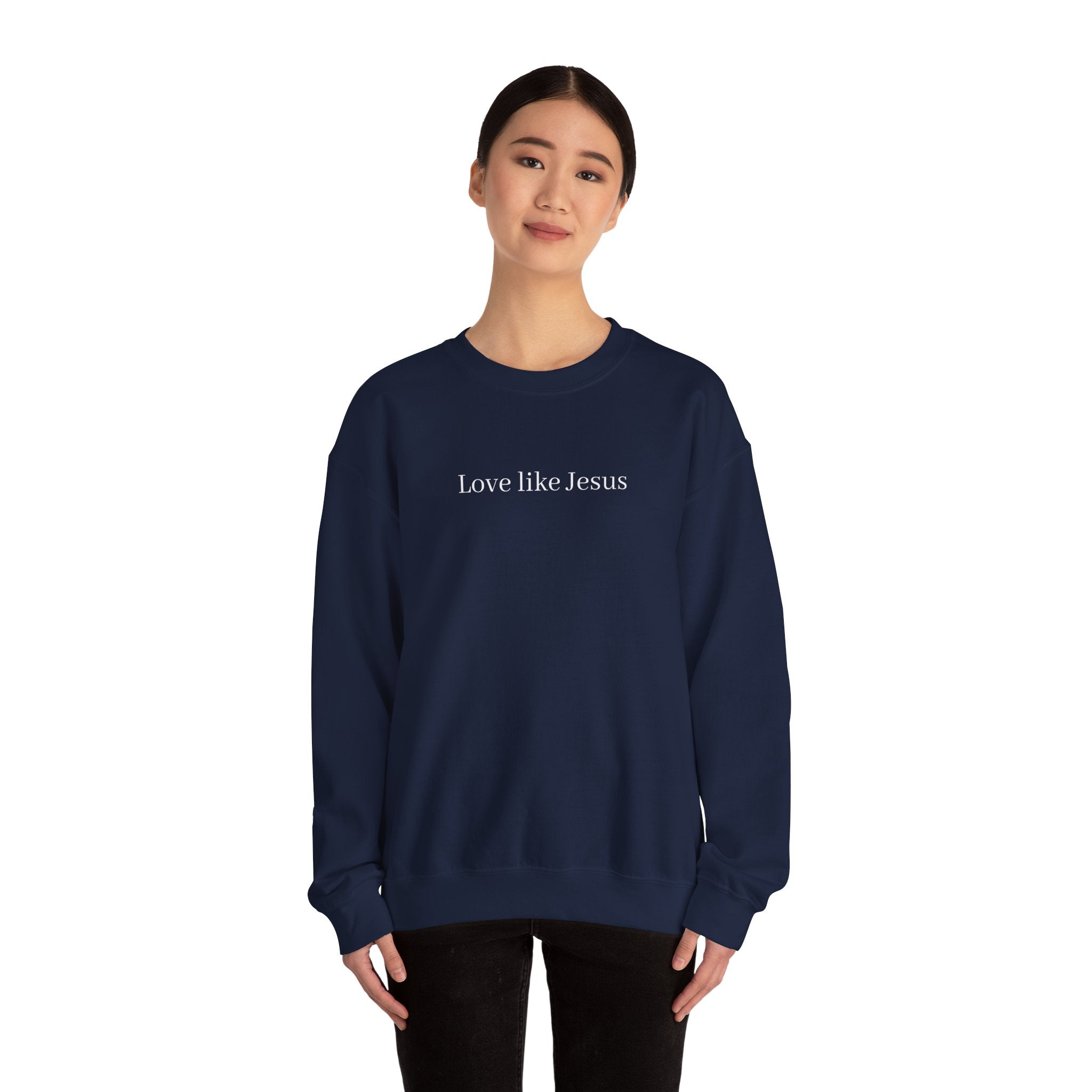 ALTRD Womens-Love like Jesus-Sweatshirt/Crewneck